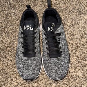 APL Ladies Black and Gray Sneakers- techloom phantom